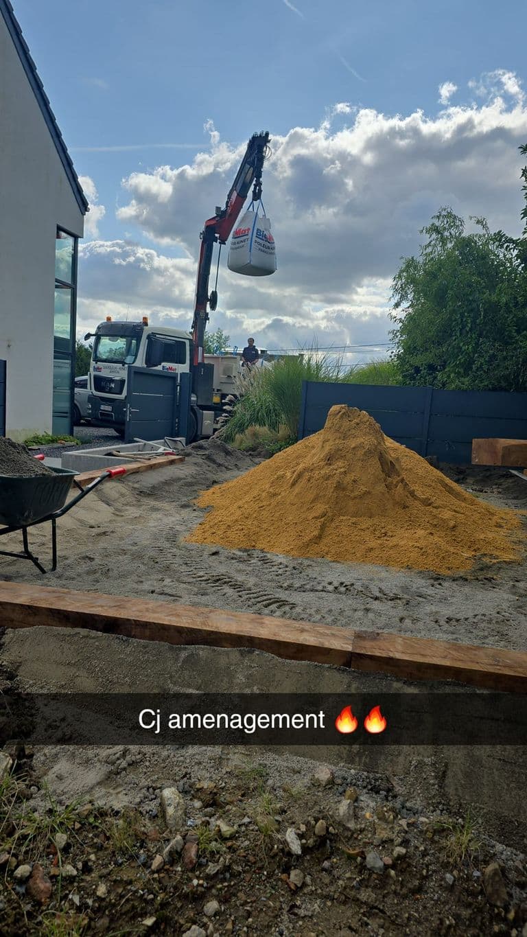 Terrain de pétanque — début de chantier (3)