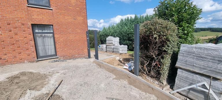 Aménagement extérieur — début de chantier (3)