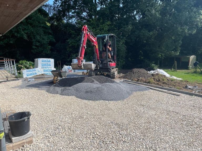 Aménagement en klinkers — fin de chantier (10)