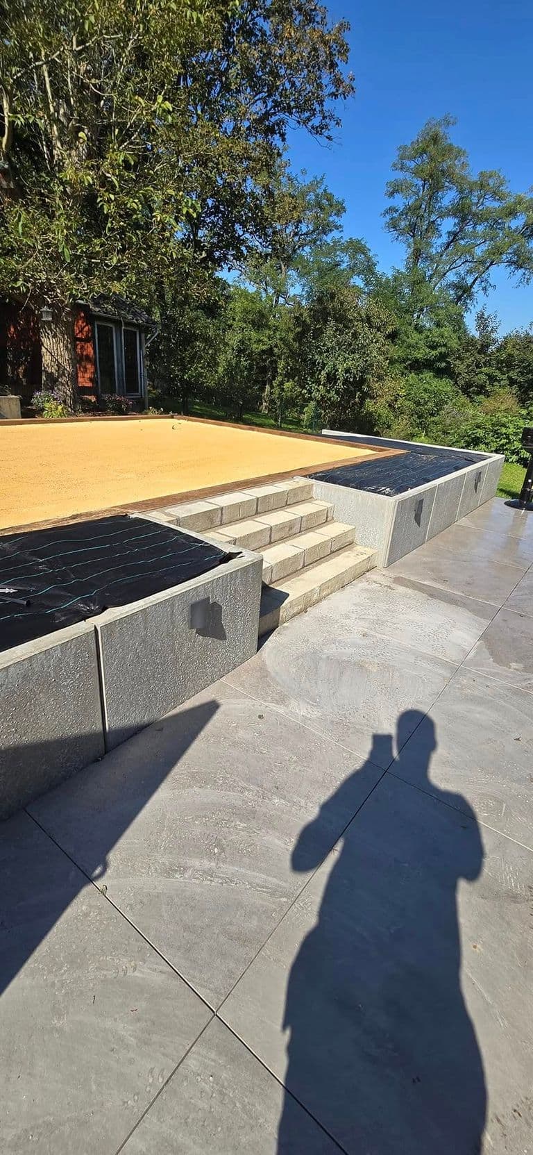 Terrain de pétanque — fin de chantier (2)
