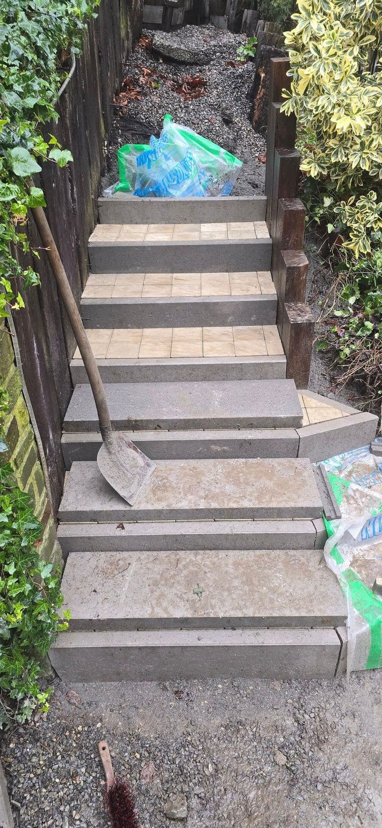 Rénovation d'un escalier — début de chantier (4)