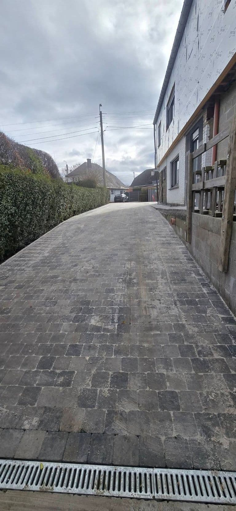 Aménagement complet : parking et jardin — fin de chantier (7)